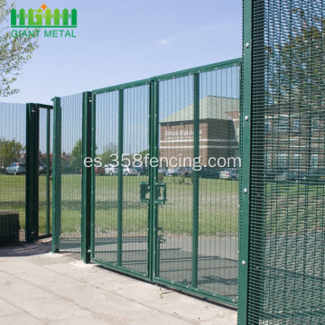 Polvo revestido Anti Climb 358 Mesh Fence